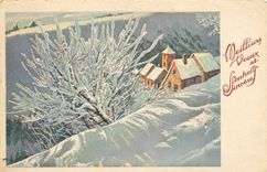 CPA Meilleurs Voeux et Souhaite Sincere