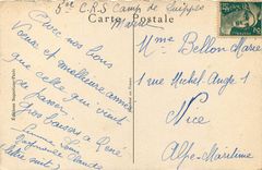 CPA Meilleurs Voeux et Souhaite Sincere