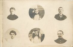 CPA camp de prisonniers de guerre Cottbus I dépôt B Allemagne Eugène Lemaire Sergent Fouvrier