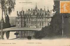 CPA La Champagne Boursault le chateau