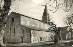 CPA Abbaye du Thoronet (Var) Vue generale de la Basilique