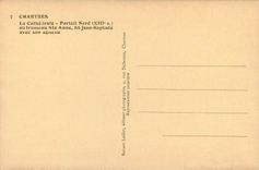 CPA Chartres La Cathedrale Portail (XIIIe s) Au trumeau Ste Anne