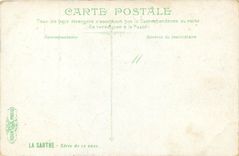 CPA Le Mans un coin du Marche