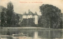 CPA Vernon (Eure) les Tourelles et la Seine