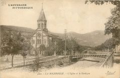 CPA La Bourboule L'Elgise et la Dordogne