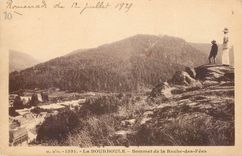 CPA La Bourboule Sommet de la Roche des Fees