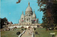 CPA Paris Basilique du Sacre Coeur