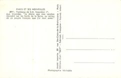 CPA Paris Et ses Merveilles Tombeau de SM Napoleon Ier