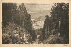 CPA La Bourboule Vue prise du Funiculaire Dans les Sapins