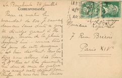 CPA La Bourboule Boulevard de la Gare et Avenue des Cascades