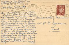 CPA Poitiers (Vienne) Le chevet de Montserneuf et les Anciens Moulins de Chaseigne pris des 4 routes