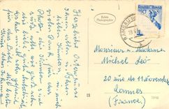CPA Pâques lapin