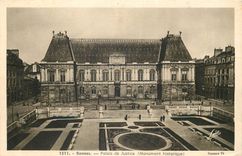 CPA Rennes Palais de Justice (Monument historique)
