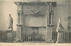 CPA La Sainte Baume Cheminee de Francois Ier