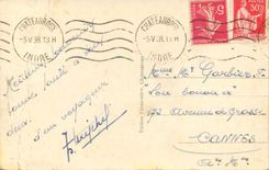 CPA Chateauroux Eglise St Andre Place Voltaire