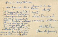 CPA Ouvrez moi la Porte