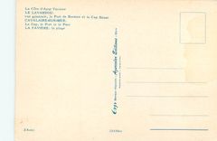 CPSM Le Lavandou Vue generale le Port de Bormes et le Cap Benat Cavalaire sur Mer Le Cap Le Port et