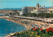CPSM La Cote d'Azur Saint Raphael La Plage