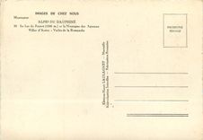 CPSM Alpes du Dauphine Le lac du Pontet (1988 m) et le Montagne des Agneaux Villar d'Arene Vallee de