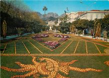 CPSM Menton Cote d'Azur French Riviere Fete du Citron dans les Jardins Bioves