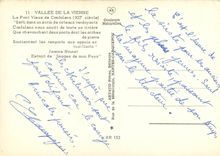 CPSM Vallee de la Vienne Le Pont Vieux de Confolens (XIIe s)