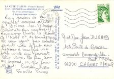 CPSM La Cote D'Azur Bormes les Mimosas un coin pittoresque