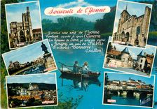 CPSM Souvenir de l'Yonne