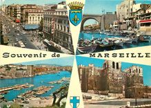 CPSM Marseille La Cannebiere Vallon des Auffes
