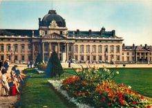 CPSM Paris L'Ecole Militaire un des plus belles oeuvres du 18e s