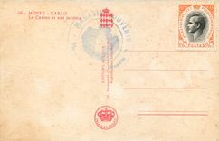 CPSM Monte Carlo Le Casino et ses Jardins