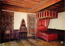 CPSM Chateau du Coeur de la France Chateau de Meillant (Cher) Chambre du Cardinal d'Amboise