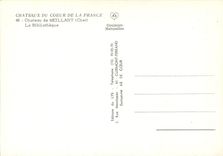 CPSM Chateau de Meillant (Cher) La Bibliotheque