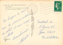 CPSM Vars les Claux (H A) Alt 18650 m L U C P A les immmeubles de la Sedev le col de Crevoux 2528 m