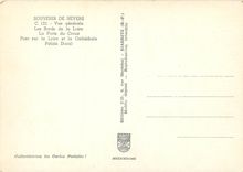 CPSM Souvenir de Nevers Vue generale Les Bords de la Loire la Porte du Croux