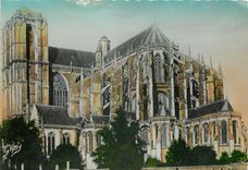 CPSM Le Mans la Cathedrale