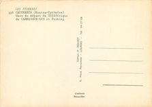 CPSM Cauterets (Hautes Pyrenees) Gare de depart du Teleferique du Cambasque Lys et Parking