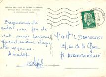 CPSM Jardin Exotique de Sanary Bandol Etrange Flore d'Amrique Centrale