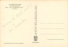 CPSM Le Lavandou (Var) La nuit