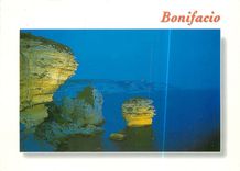 CPSM Bonifacio (Corse) Le Grain de Sable