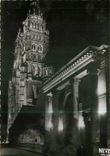 CPSM Tours la cathedrale et le Musee vus de nuit
