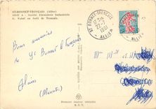 CPSM St BOnnet Troncais (Allier) Societe Ebenisterie Industrielle
