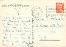 CPSM Versailles Le Petit Trianon la maison de la Reine