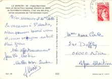 CPSM Le Boreon Haute Vallee de la Vesubie