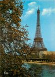 CPSM Paris la Tor Eiffel