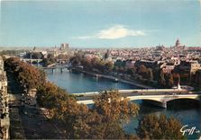 CPSM Paris Les sept Ponts