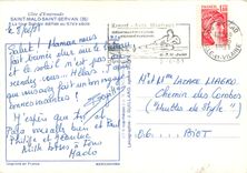 CPSM Saint Malo Saint Servan La tour Solidor edifiee au XIVe s
