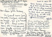 CPSM Musee des Jacobins Saint Sever (Landes)