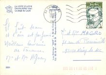 CPSM La Cote d'Azur Cavaliere (Var) La Plage du Layet