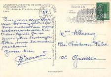 CPSM Les Merveilles du Val de Loire Blois (Loir et Cher) Maison du XVe s place Saint Louis