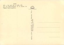 CPSM Nice Un coin de la Vieille ville